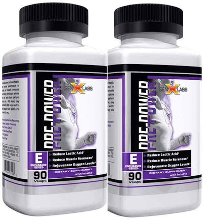 GenXLabs Pre-Power Pre-Workout Caps Double Pak|Lowcostvitamin.com|Citrulline