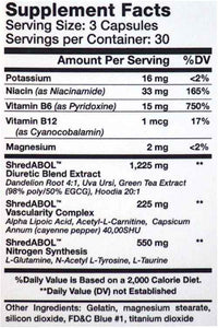 GenXLabs Diuretics GenXLabs ShredABOL w/Glutamine