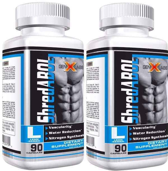 GenXLabs ShredABOL Diuretic Double Pak|Lowcostvitamin.com|Diuretic