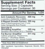 GenXLabs Test Booster GenXLabs Ripped Stack V-Ripped, ShredABOL,TestABOL