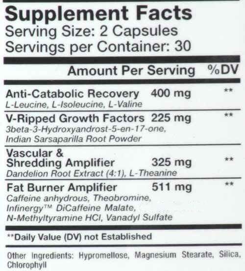 GenXLabs Test Booster GenXLabs Ripped Stack V-Ripped, ShredABOL,TestABOL