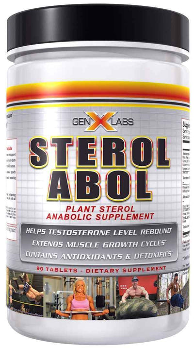 GenXLabs SterolABOL Natural Plant Sterol-Based|Lowcostvitamin.com|Test Booster