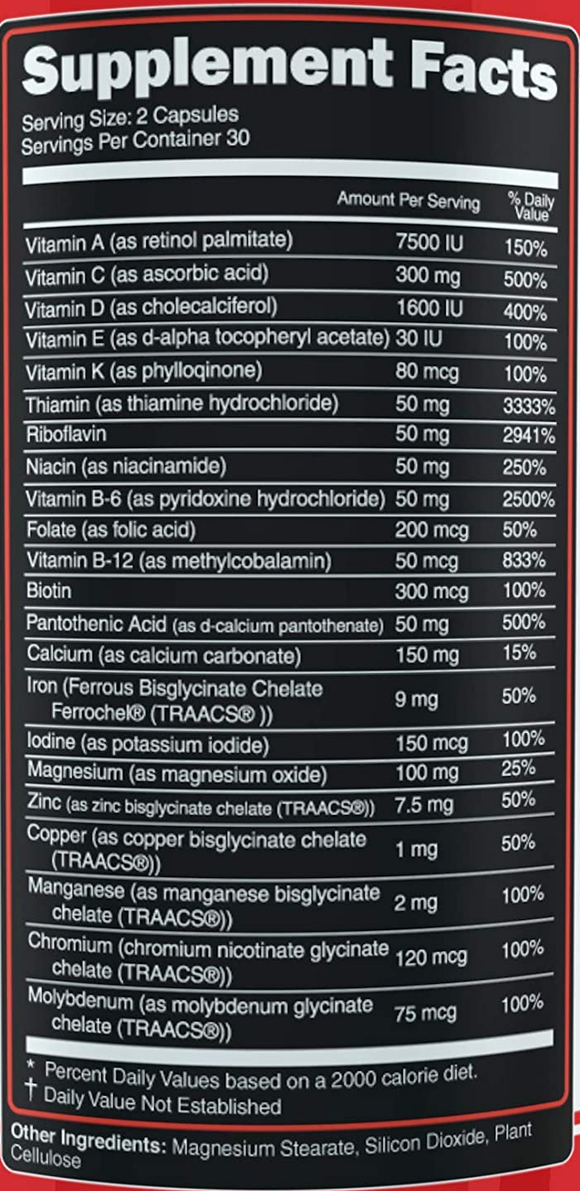 Primeval Labs Glory MV|Lowcostvitamin.com|Multi Vitamin