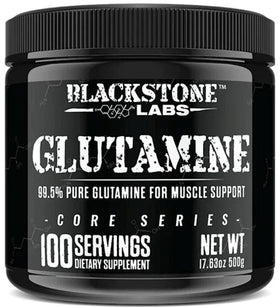 Blackstone Labs Glutamine 500gms 100 servings|Lowcostvitamin.com|Glutamine