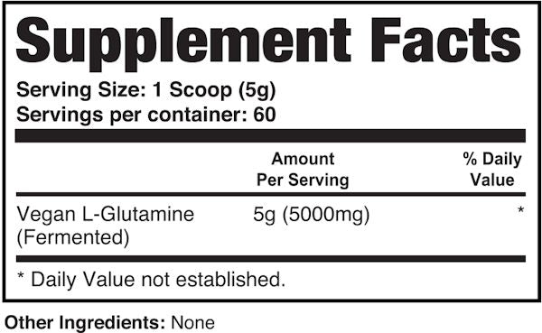 Alpha Prime Supplements Glutamine Fermented Vegan|Lowcostvitamin.com