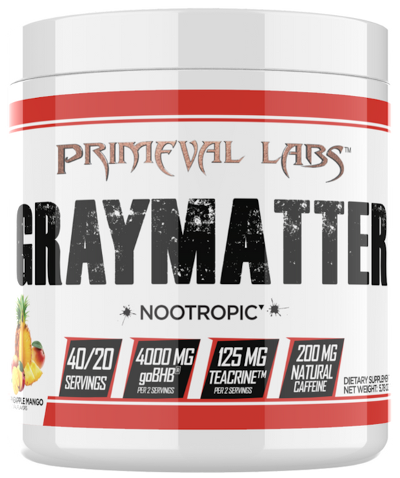 Primeval Labs Gray Matter|Lowcostvitamin.com|Pre-Workout