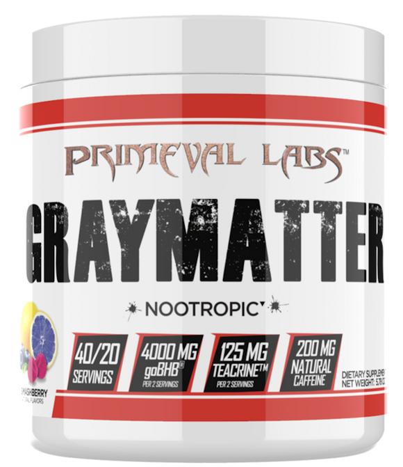 Primeval Labs Gray Matter|Lowcostvitamin.com|Pre-Workout