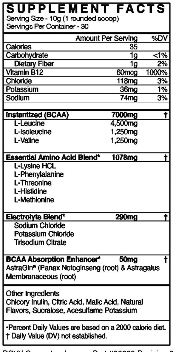 BlackMarket Labs Recovery 30 servings|Lowcostvitamin.com|BCAA