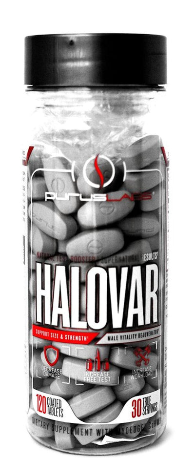 Purus Labs Halovar Test Booster 120 Tablets|Lowcostvitamin.com|Test Booster