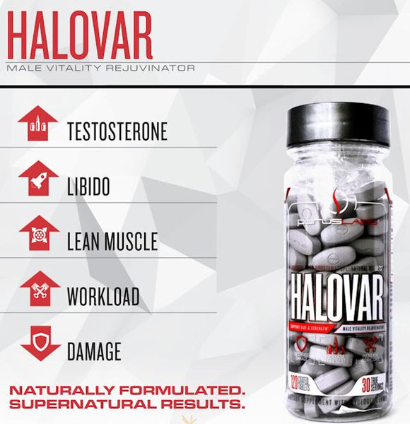 Purus Labs Halovar Test Booster 120 Tablets|Lowcostvitamin.com|Test Booster
