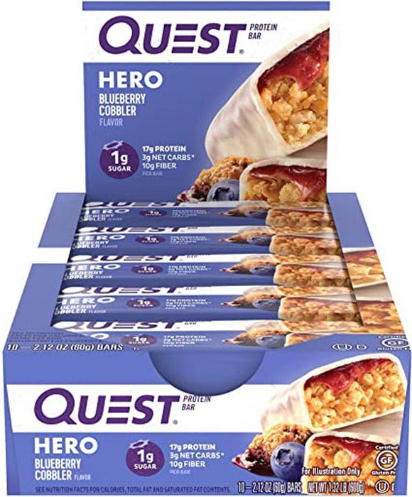 Quest Hero Bars  box of 12|Lowcostvitamin.com|Bars
