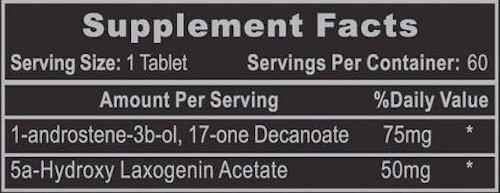 Hi-Tech Pharmaceuticals 1-AD Anabolic Agent 60 Tablets|Lowcostvitamin.com