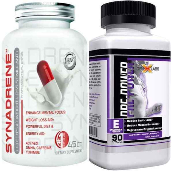 Hi-Tech Pharmaceuticals Synadrene with FREE Pre Power|Lowcostvitamin.com|Appetite Control