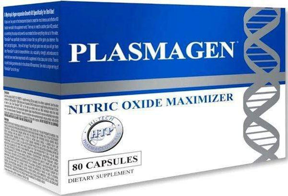 Hi-Tech Pharmaceuticals Plasmagen 80 Capsules|Lowcostvitamin.com|Arginine