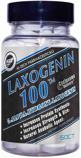 Hi-Tech Pharmaceuticals Laxogenin 100 60 Tabs|Lowcostvitamin.com|HardCore