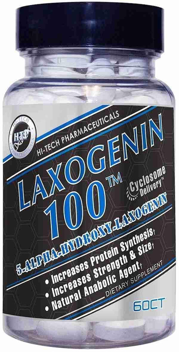 Hi-Tech Pharmaceuticals Laxogenin 100 60 Tabs|Lowcostvitamin.com|HardCore