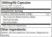 Optimum Nutrition Amino Acids HMB 1000 Optimum 90 Caps