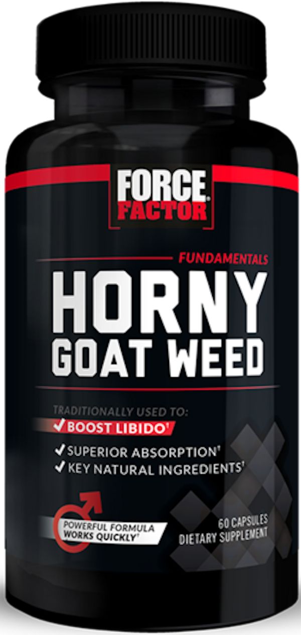 Force Factor Horny Goat Weed sexual