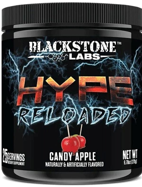 Blackstone Labs Hype Reloaded pre-workout candy apple Blackstone labs