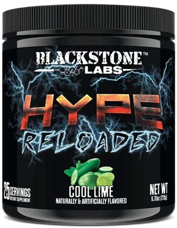 Blackstone Labs Hype Reloaded pre-workout cool lime