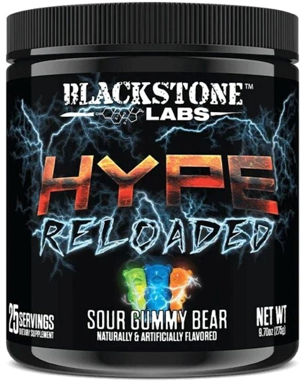 Blackstone Labs Hype Reloaded pre-workout gummy bear