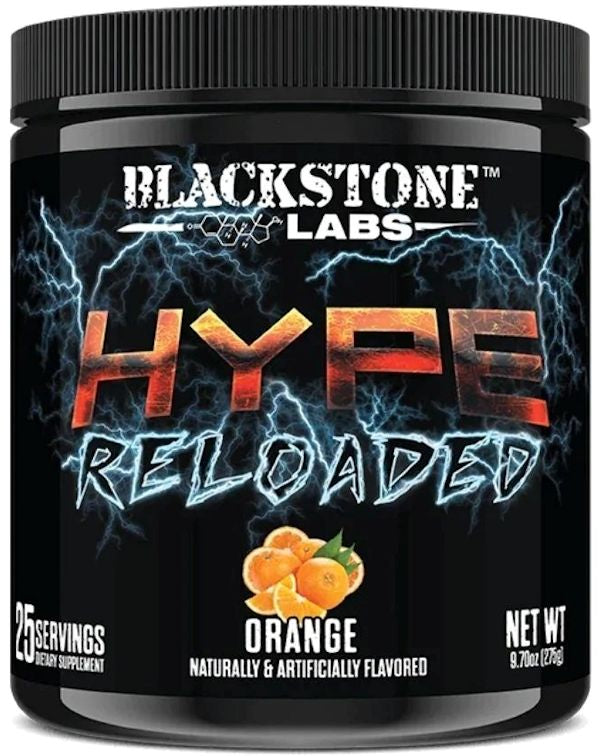 Blackstone Labs Hype Reloaded pre-workout orange