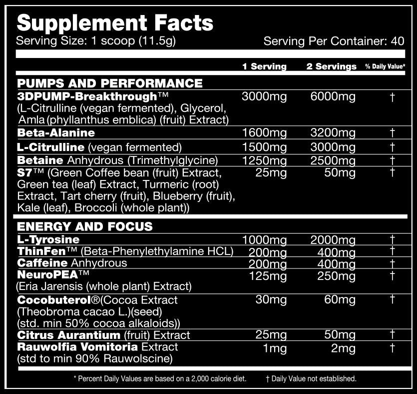 Performax Labs Hypermax Extreme Pre Workout 40 Servings|Lowcostvitamin.com
