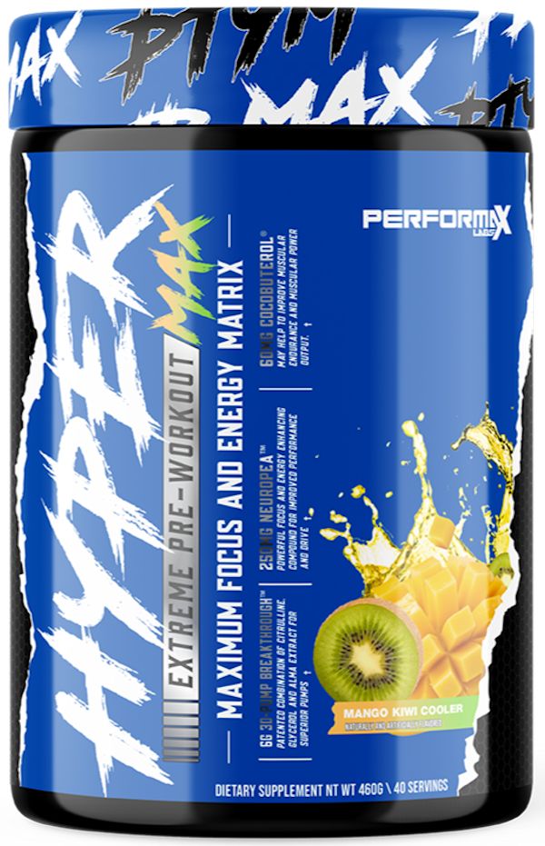 Performax Labs Hypermax Extreme Pre Workout 40 Servings|Lowcostvitamin.com