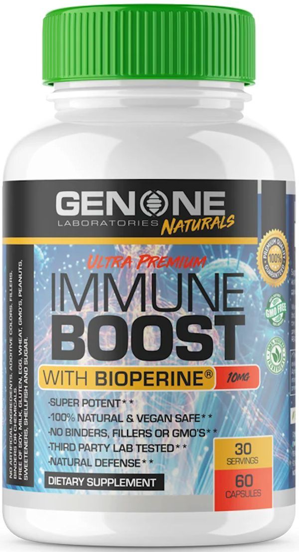 GenOne Labs Ultra Premium Immune Boost 60 capsLowcostvitamin.com