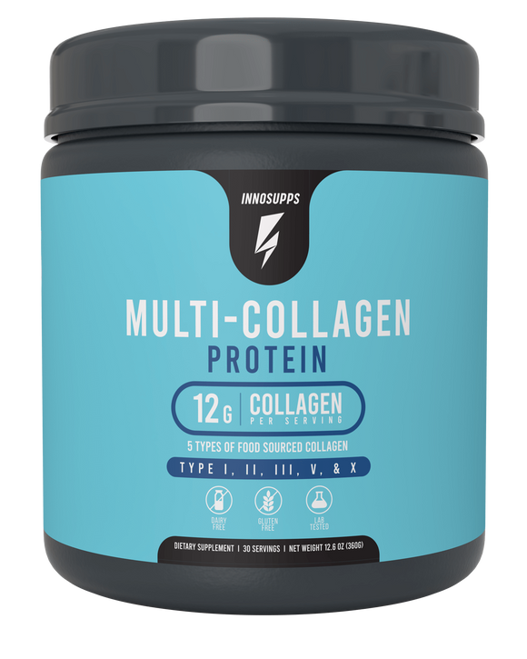 Inno Supps Multi-Collagen Protein 30 servings|Lowcostvitamin.com|Collagen
