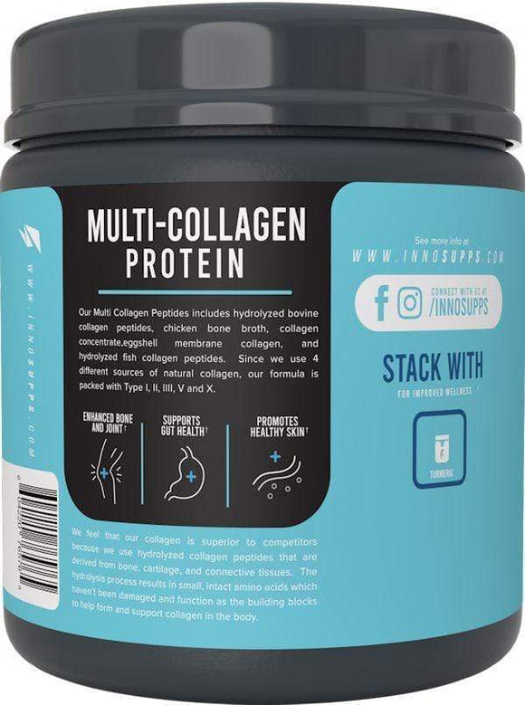 Inno Supps Multi-Collagen Protein 30 servings|Lowcostvitamin.com|Collagen