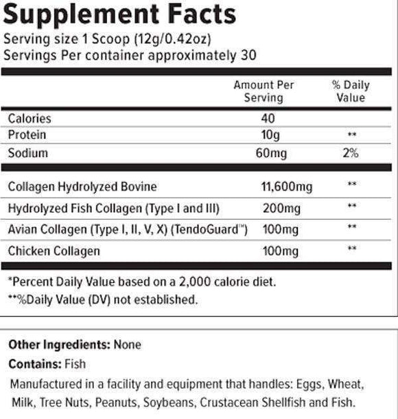 Inno Supps Multi-Collagen Protein 30 servings|Lowcostvitamin.com|Collagen