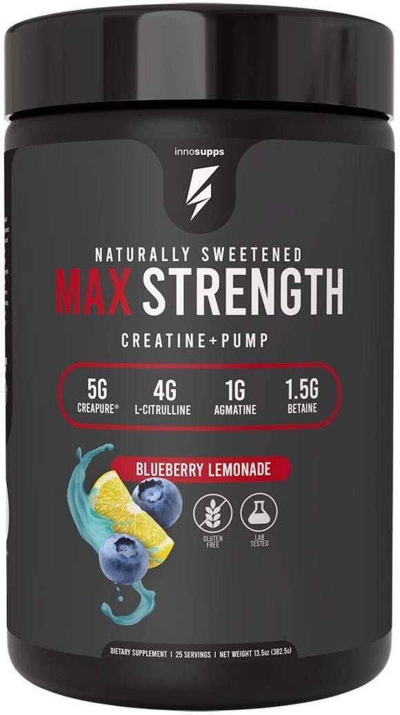 Inno Supps Max Strength 25 servings|Lowcostvitamin.com|Creatine