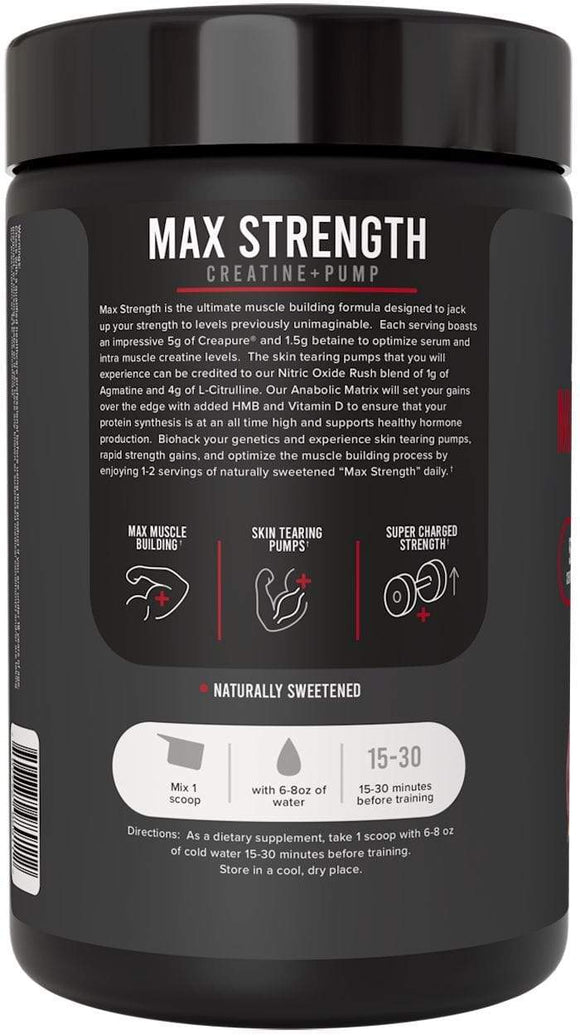 Inno Supps Max Strength 25 servings|Lowcostvitamin.com|Creatine