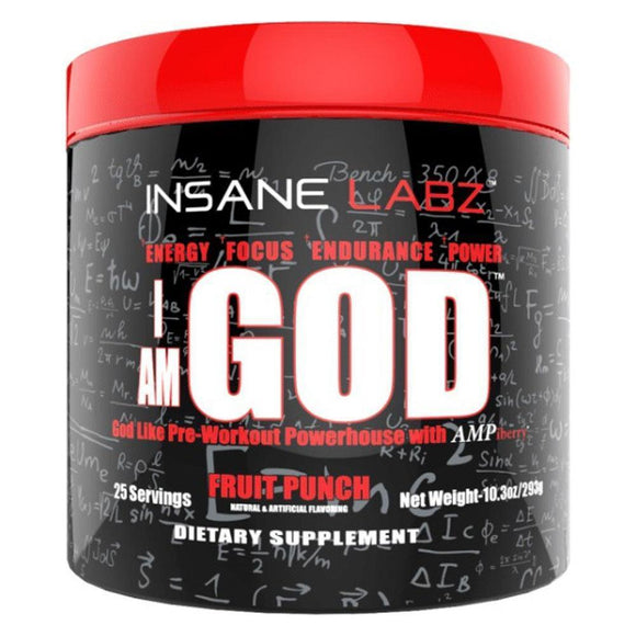 Insane Labz I Am God|Lowcostvitamin.com|Per-Workout