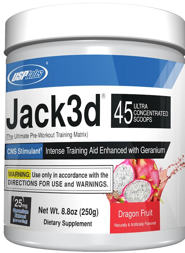 USP Labs Jack3d DHMA pre-workout fruit punch