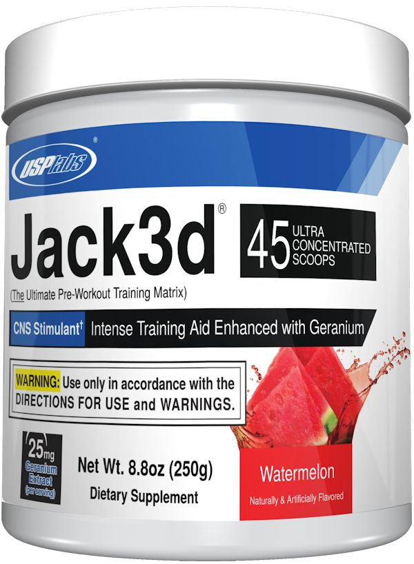 USP Labs Jack3d DHMA pre-workout  watermelon