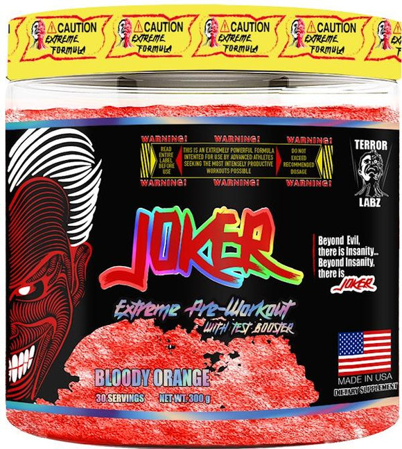 Terror Labz Joker 30 servings|Lowcostvitamin.com|Muscle Pumps