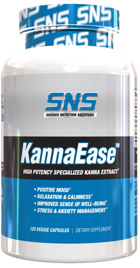 Serious Nutrition Solutions SNS KannaEase 120 Capsules|Lowcostvitamin.com|Stress