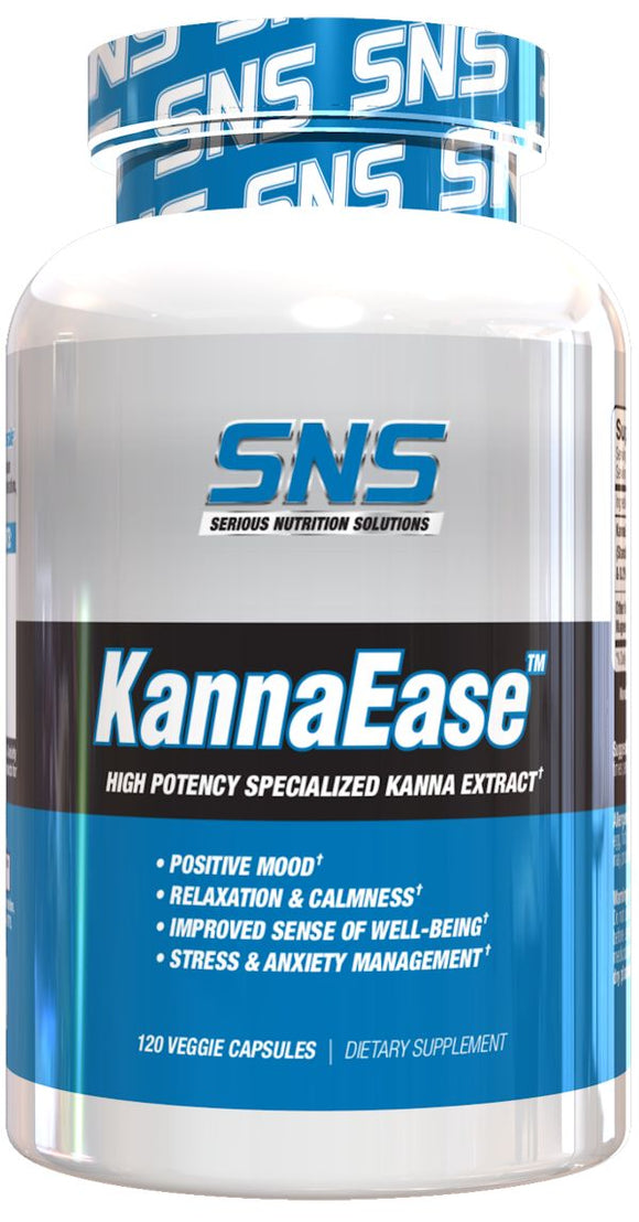 Serious Nutrition Solutions SNS KannaEase 120 Capsules|Lowcostvitamin.com|Stress