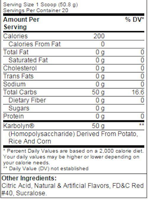 EFX Sports Karbolyn Fuel 2.2lbs|Lowcostvitamin.com|Pre-Workout