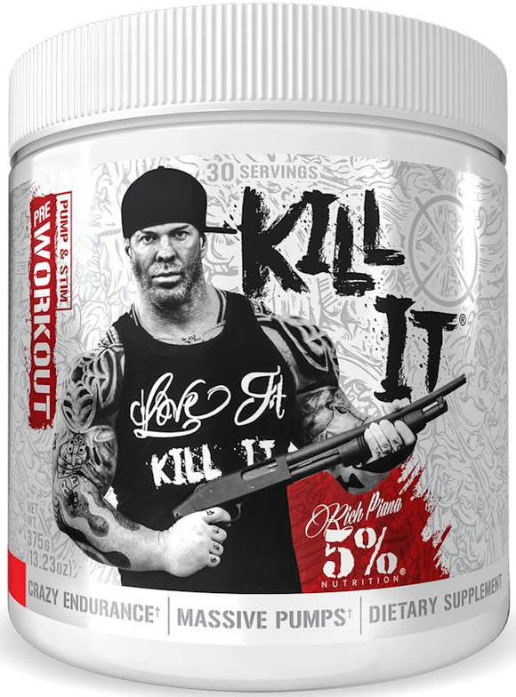 5% Nutrition Kill It Pumps Pre-Workout 30 Servings|Lowcostvitamin.com|Creatine