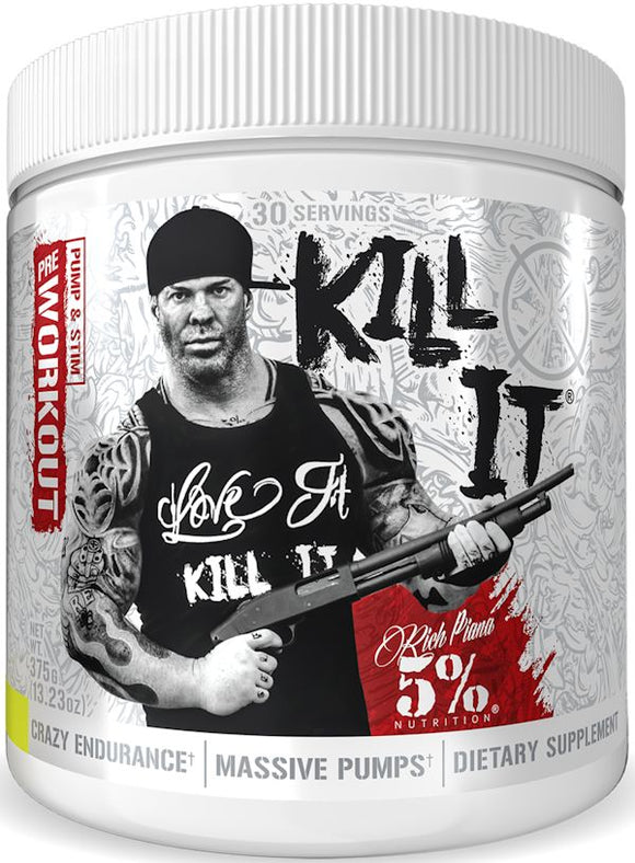 5% Nutrition Kill It Pumps Pre-Workout 30 Servings|Lowcostvitamin.com|Creatine