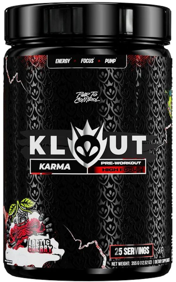 Klout Karma Focus Pre-Workout 25 servings|Lowcostvitamin.com|Pre-Workout