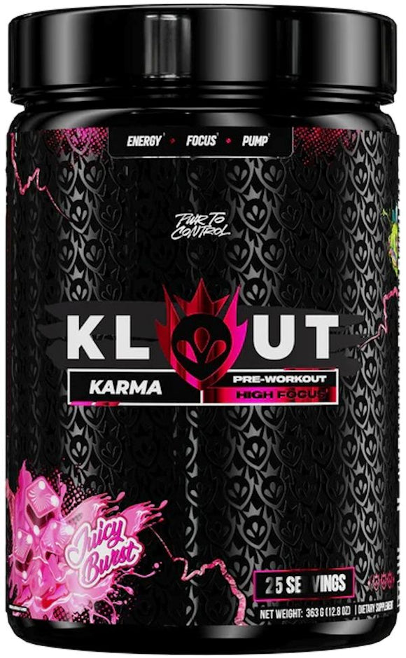 Klout Karma Focus Pre-Workout 25 servings|Lowcostvitamin.com|Pre-Workout