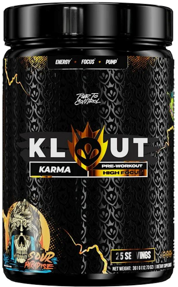 Klout Karma Focus Pre-Workout 25 servings 7