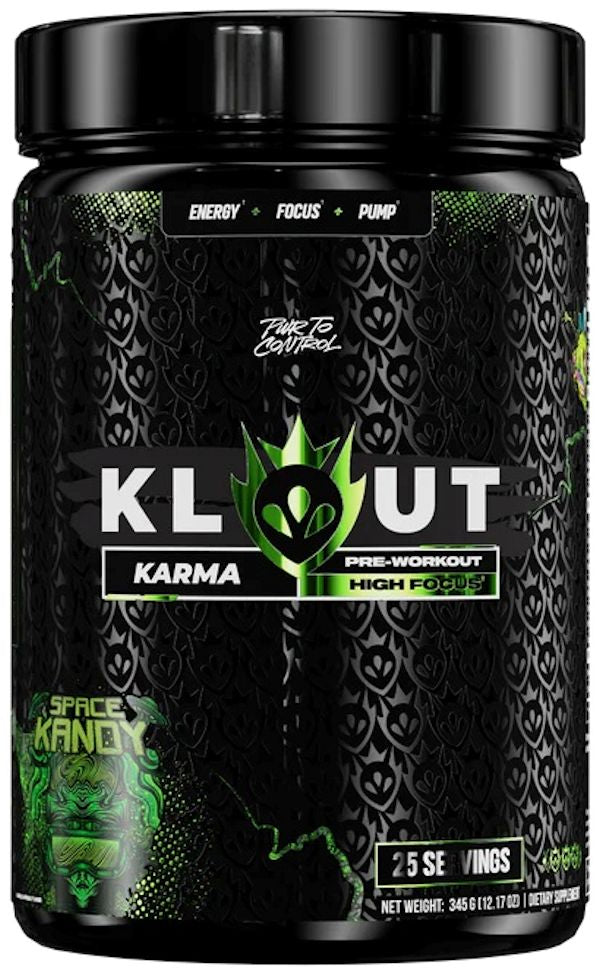 Klout Karma Focus Pre-Workout 25 servings 8