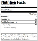 Ryse Supplements Liquid L-Carnitine 3000 31 servings|Lowcostvitamin.com|Carnitine
