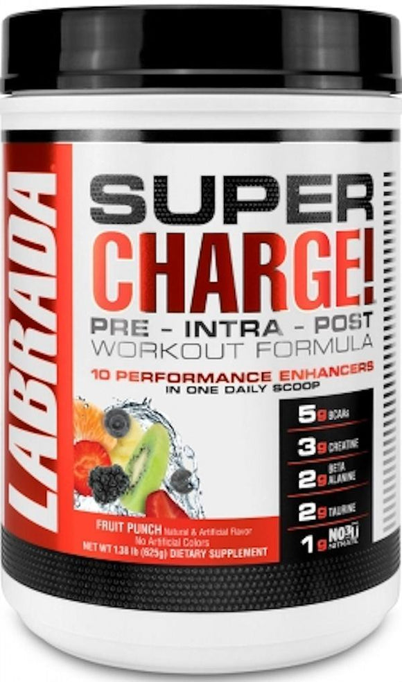 Labrada Super Charge Pre-Workout 25 servings|Lowcostvitamin.com|Pre-Workout