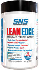 Serious Nutrition Solutions SNS Lean Edge 120 Caps|Lowcostvitamin.com|Fat Burner